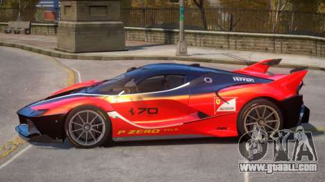 Ferrari FXX-K PJ1 for GTA 4