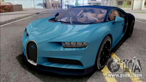 Bugatti Chiron 2017 for GTA San Andreas
