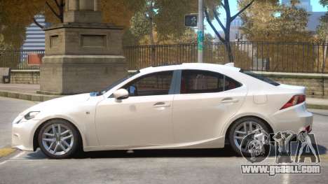 Lexus IS 350 V1 for GTA 4