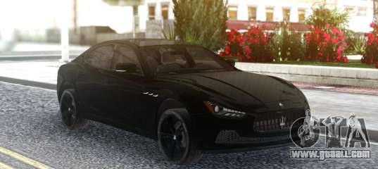 Maserati Ghibli S 2014 for GTA San Andreas