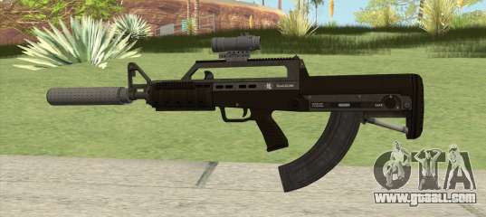 Bullpup Rifle (Two Upgrades V10) GTA V for GTA San Andreas