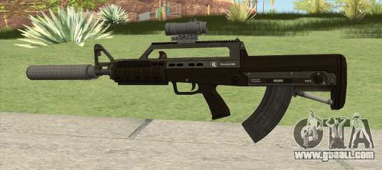 Bullpup Rifle (Two Upgrades V9) GTA V for GTA San Andreas