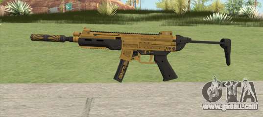 SMG Silenced V1 (Luxury Finish) GTA V for GTA San Andreas