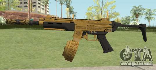 SMG Silenced V2 (Luxury Finish) GTA V for GTA San Andreas