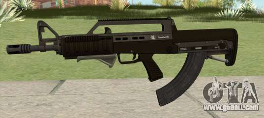 Bullpup Rifle (With Grip V2) GTA V for GTA San Andreas