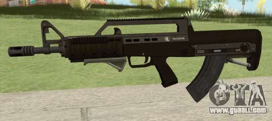 Bullpup Rifle (with Grip V1) Gta V For Gta San Andreas