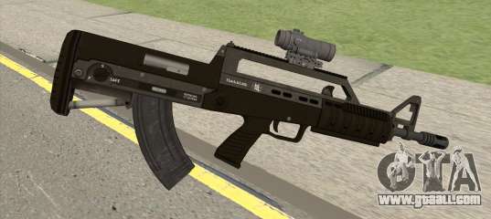 Bullpup Rifle (With Scope V1) GTA V for GTA San Andreas