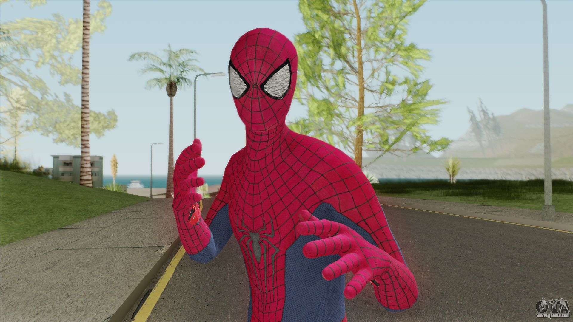 gta san andreas spiderman skin