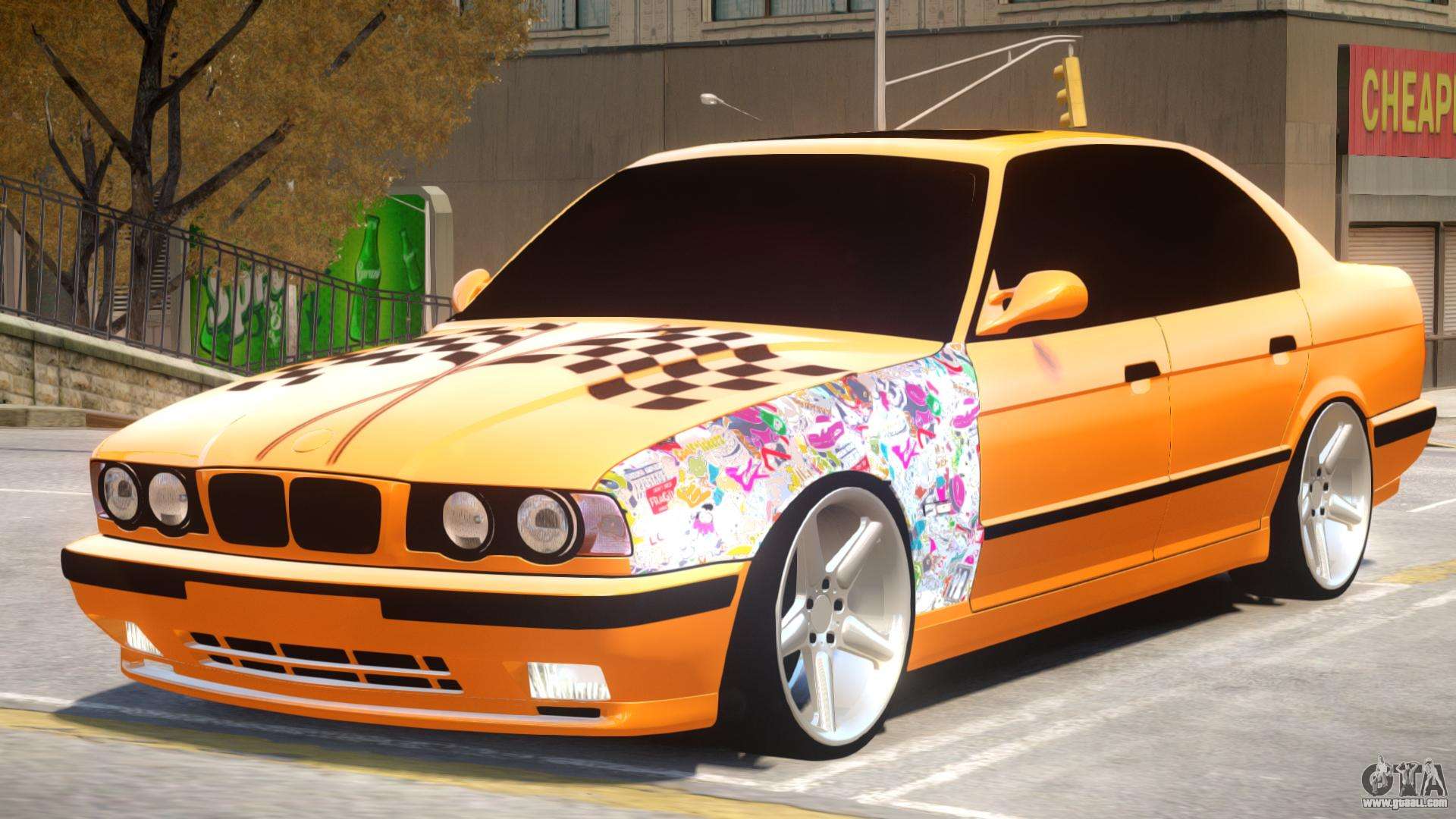 Bmw e34 gta 4