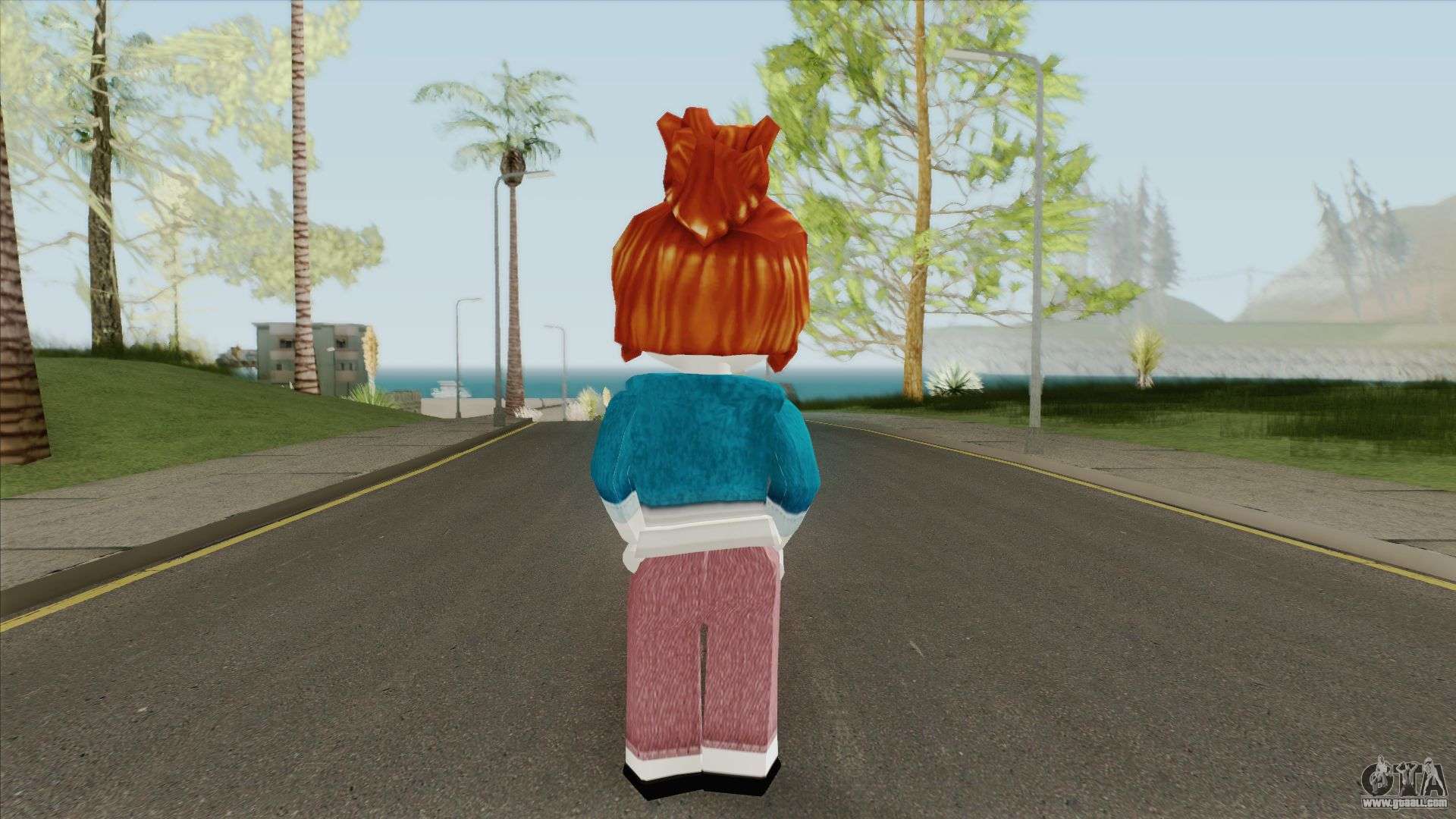 Bacon Hair Male para GTA San Andreas