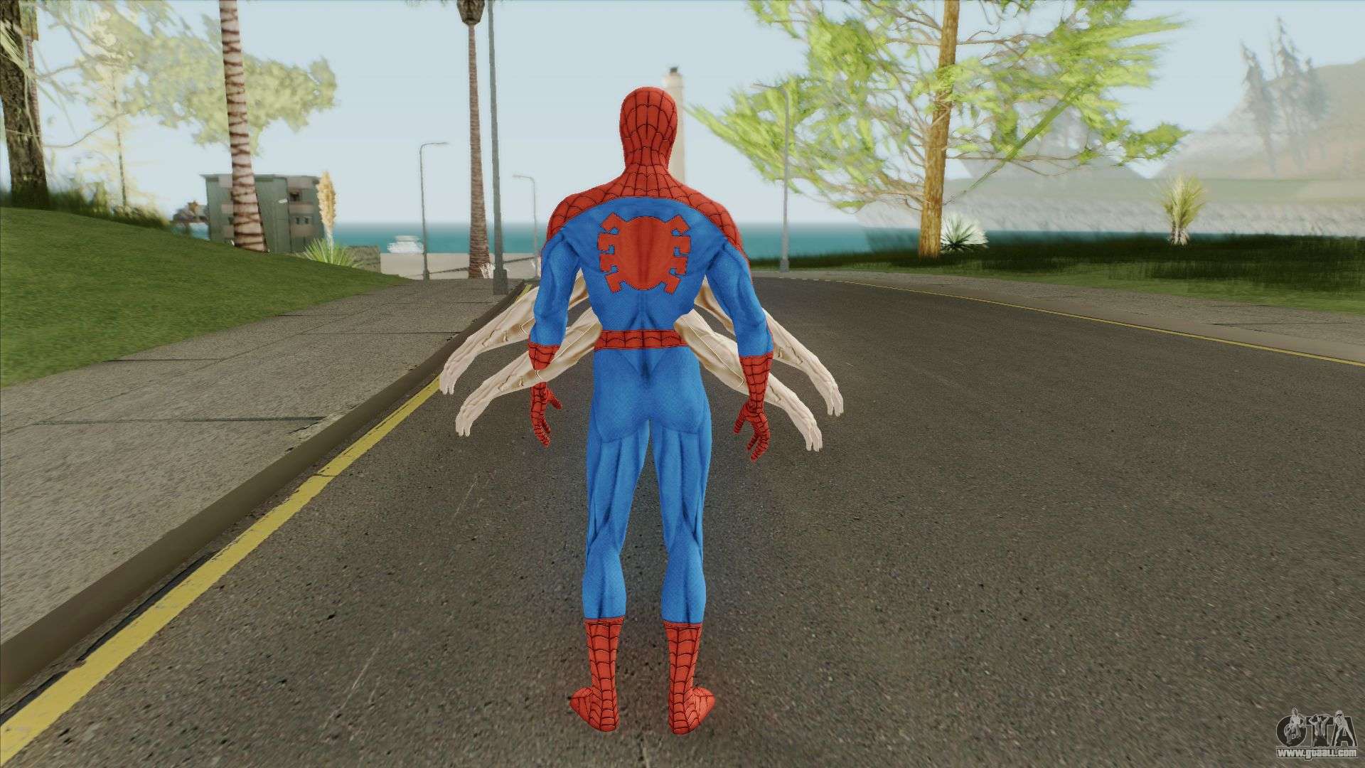 Гта мод человека паука. Spider man Unlimited Skin GTA San Andreas. Человек паук ГТА са. GTA sa Spider man Skins. 18 Моды на человек паук.