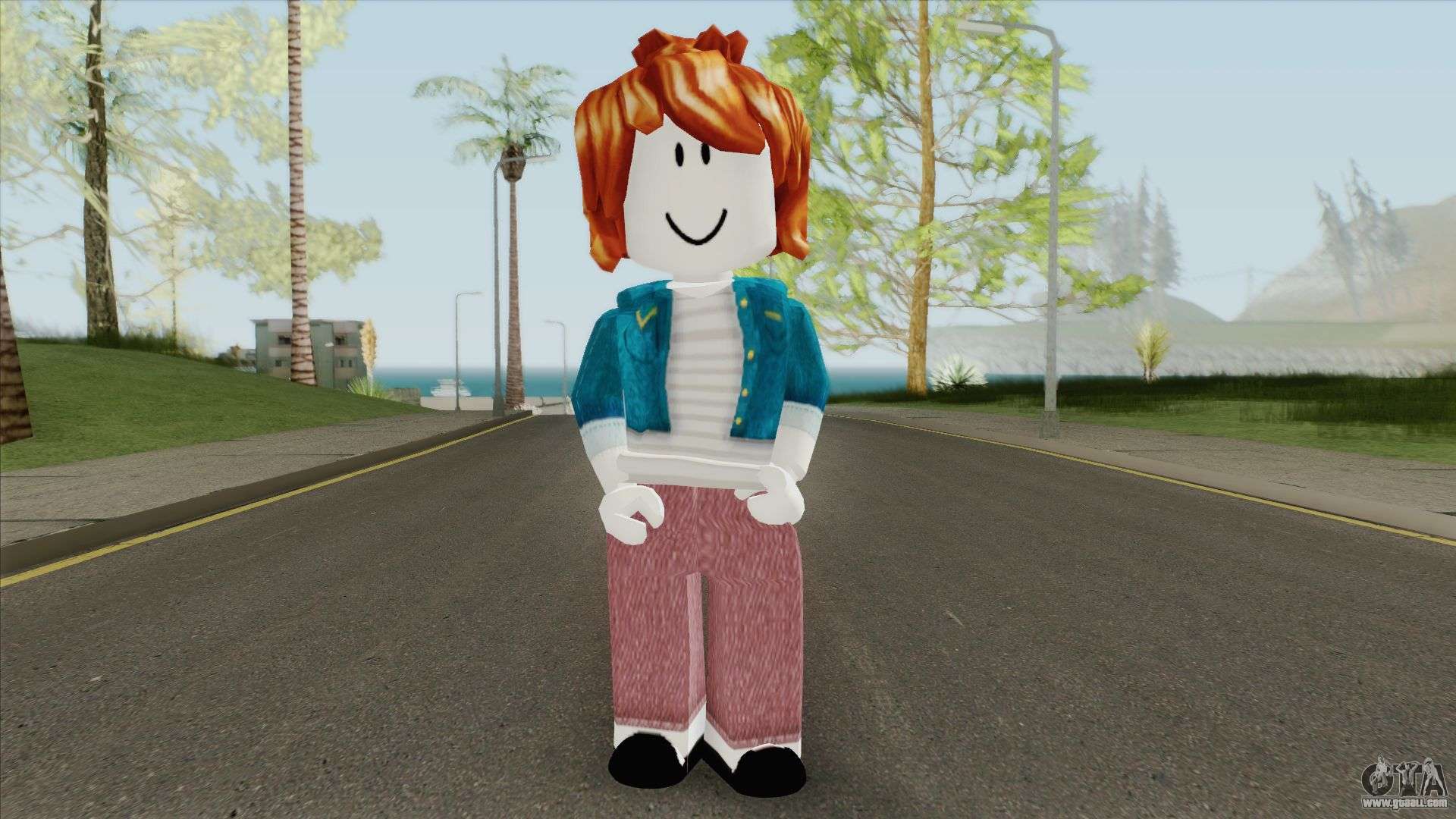 Bacon Hair Female for GTA San Andreas