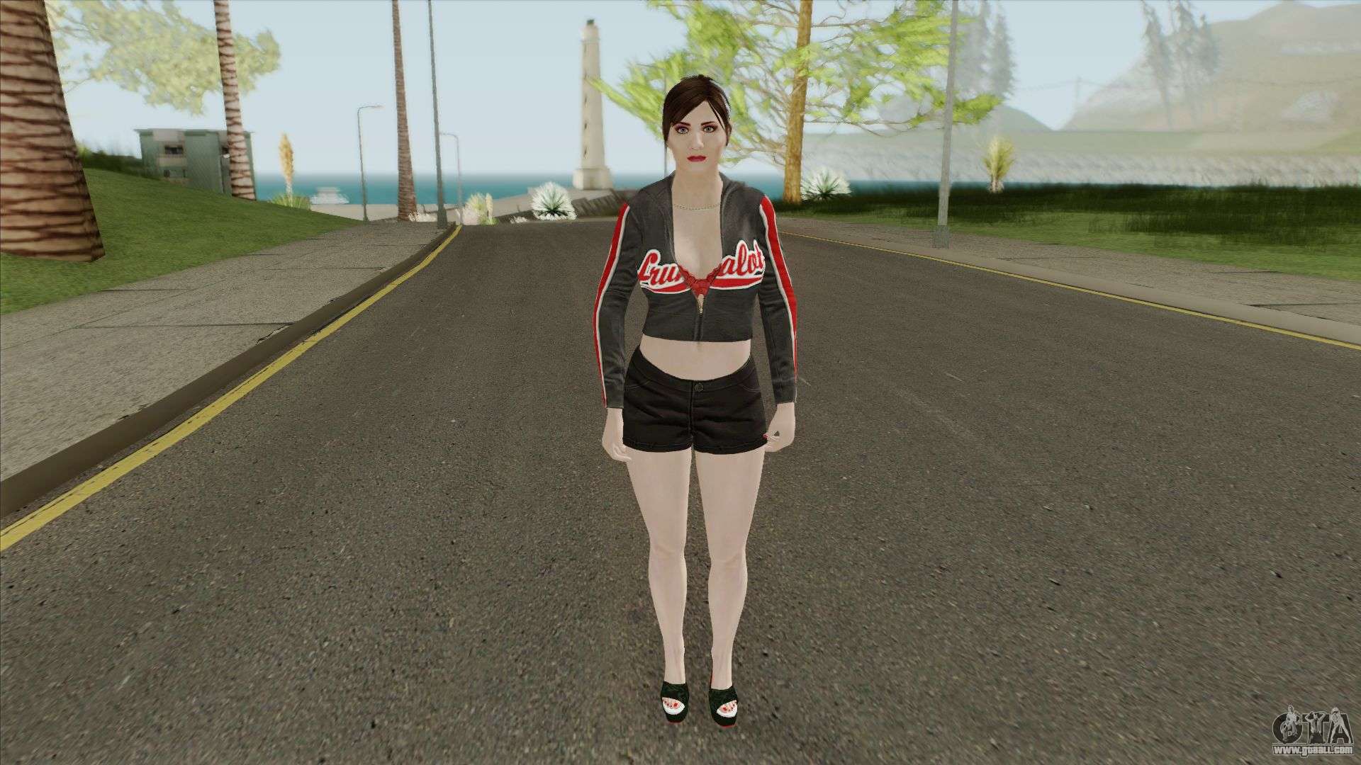 Amanda The Sexy Hooker (GTA V The Lost) for GTA San Andreas