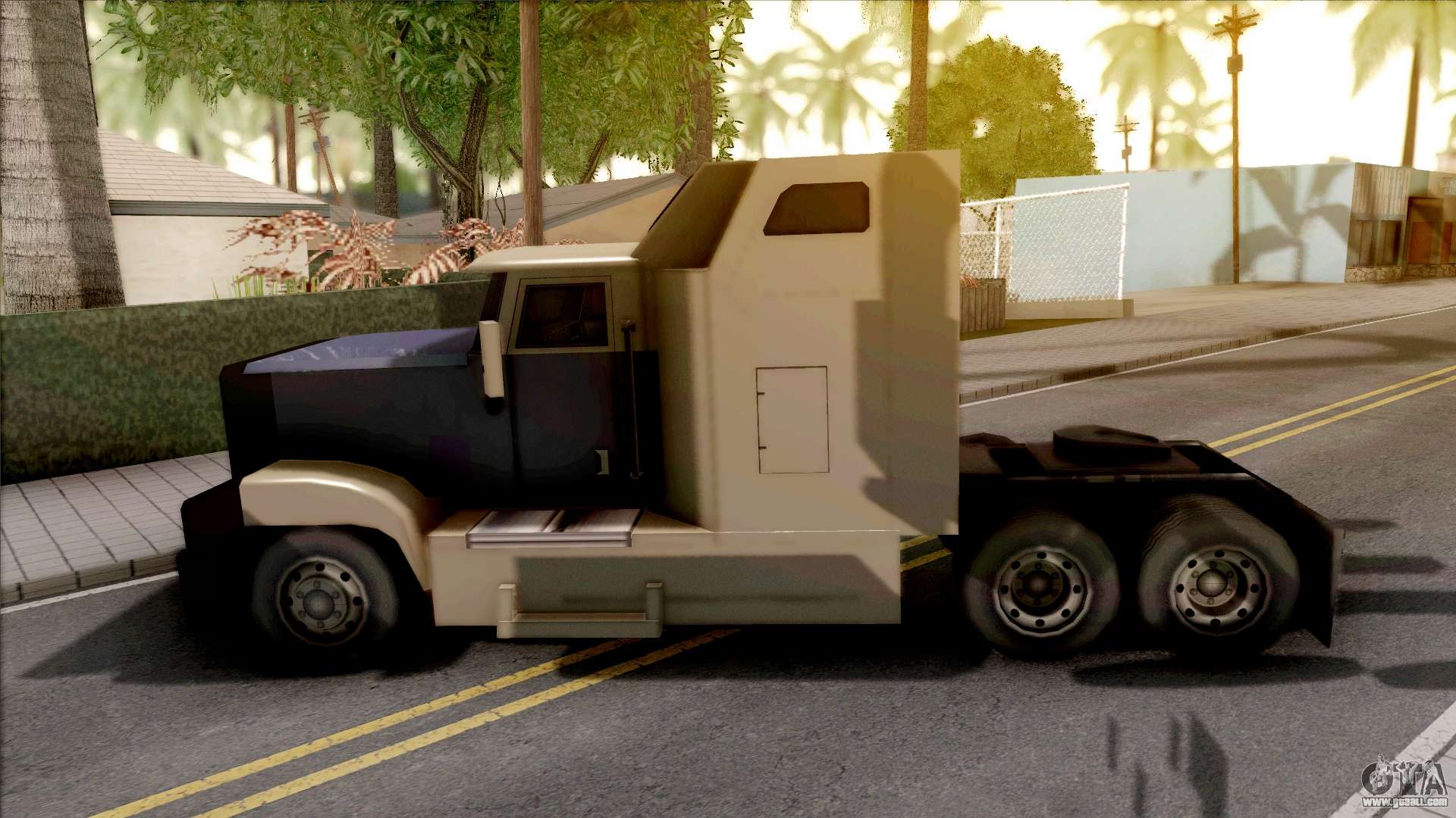 PS2 RoadTrain para GTA San Andreas