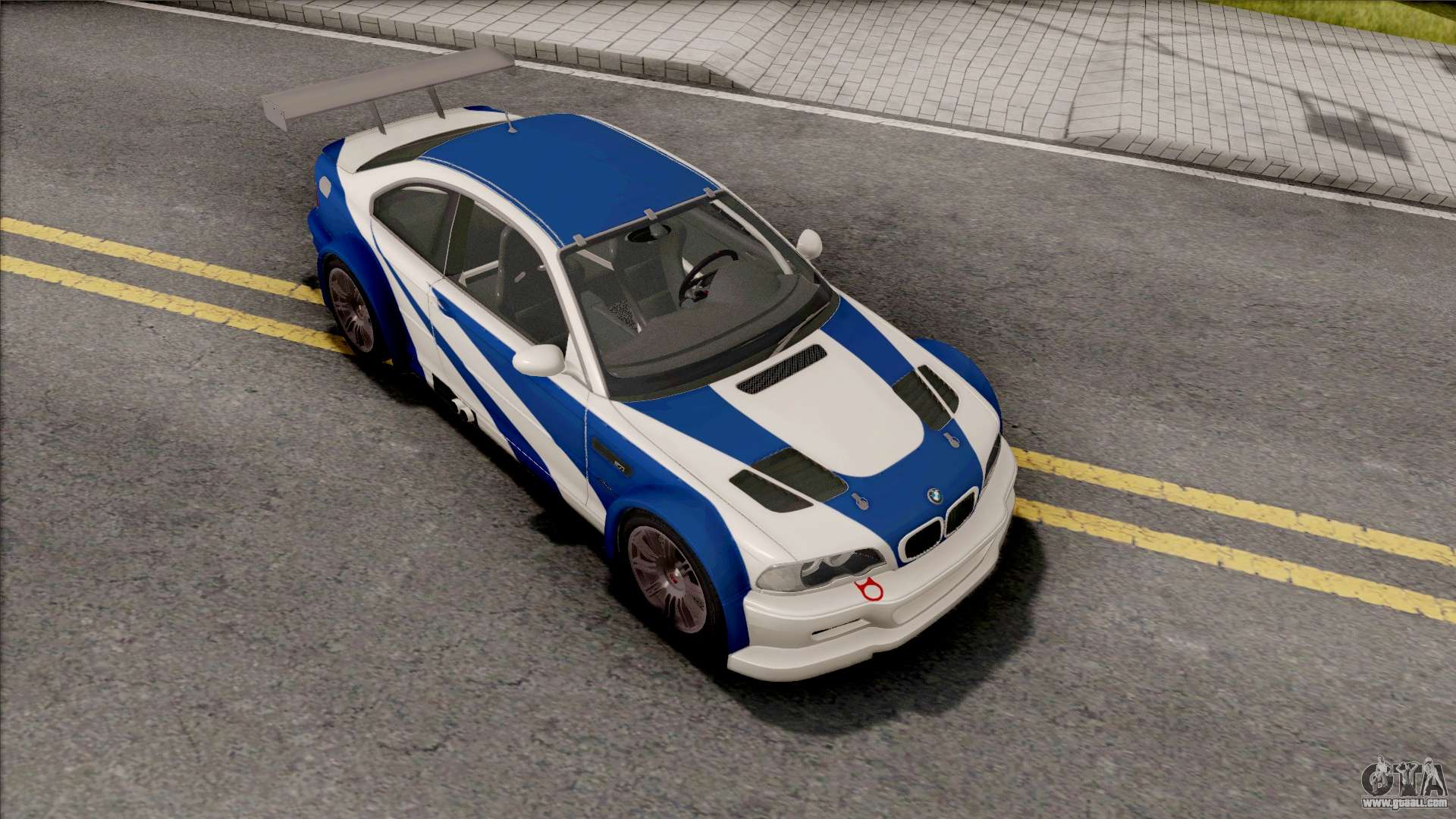 Bmw M3 Gtr Nfs Most Wanted For Gta San Andreas