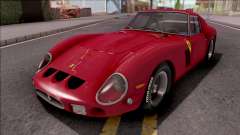 Ferrari 250 GTO 1962 Red for GTA San Andreas