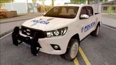 Toyota Hilux Policia Fuerza Publica for GTA San Andreas