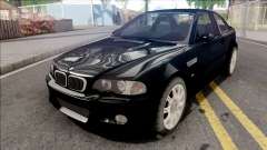 BMW M3 E46 Black for GTA San Andreas