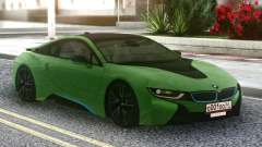 BMW I8 2018 Green for GTA San Andreas