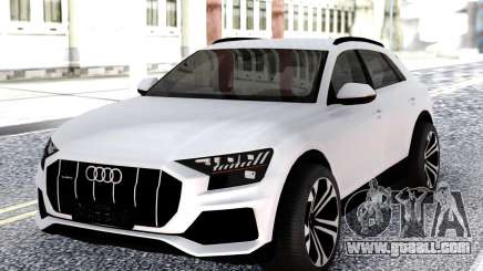 Audi Q8 2019 White for GTA San Andreas