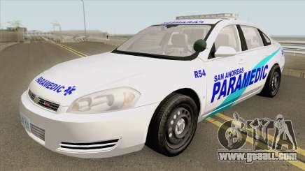 Chevrolet Impala 2012 (San Andreas Ambulance) for GTA San Andreas