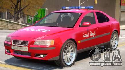 Volvo S60 Police Syrian for GTA 4