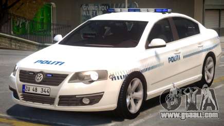 Volkswagen Passat Police for GTA 4