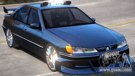 Taxi Peugeot 406 for GTA 4