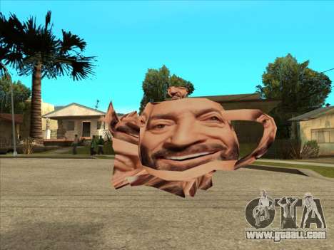 Mikhail Shufutinsky Funny Smiling Flying Teapot for GTA San Andreas