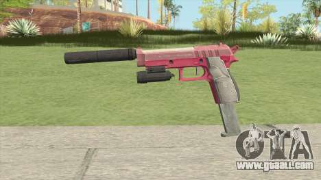 Hawk And Little Pistol GTA V (Pink) V3 for GTA San Andreas