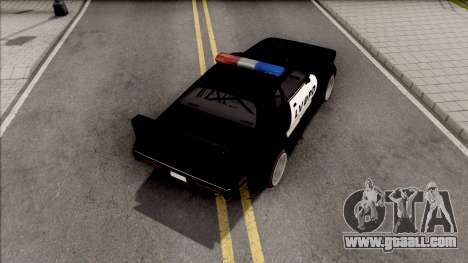 Plymouth GTX 1972 Custom Police LVPD for GTA San Andreas