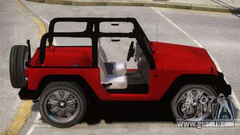 Jeep Wrangler V1 for GTA 4