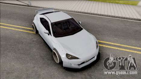 Toyota GT86 Rocket Bunny Low Poly for GTA San Andreas