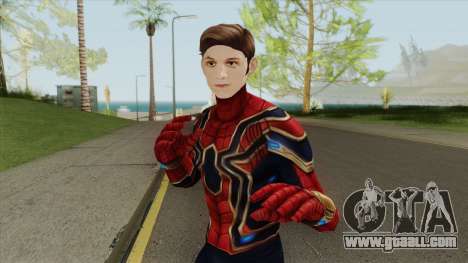 Iron Spider Unmasked (Spider-Man FFH) for GTA San Andreas