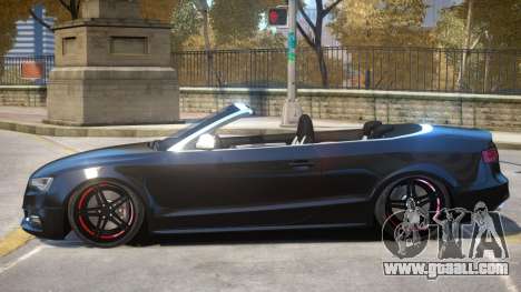 Audi S5 Cabrio for GTA 4