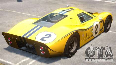 1967 Ford GT40 PJ1 for GTA 4