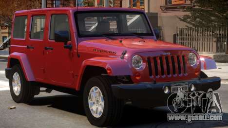 Jeep Wrangler Rubicon for GTA 4