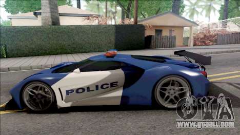 Vapid FMJ Police for GTA San Andreas