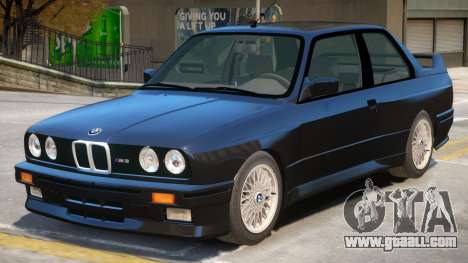 1991 BMW M3 E30 for GTA 4