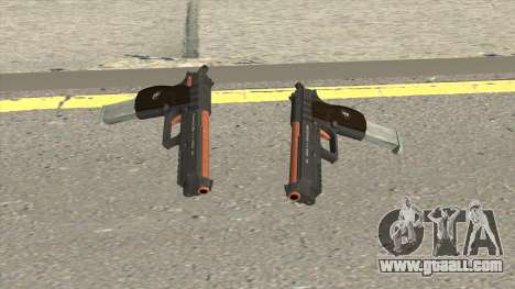 Hawk And Little Pistol GTA V (Orange) V2 for GTA San Andreas
