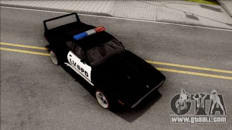 Plymouth GTX 1972 Custom Police LVPD for GTA San Andreas