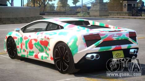 Lamborghini Gallardo V2 PJ2 for GTA 4