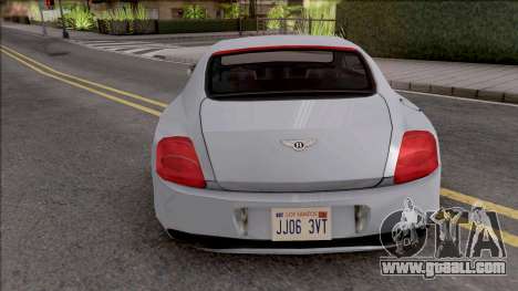Bentley Continental Supersports 2010 Lowpoly for GTA San Andreas