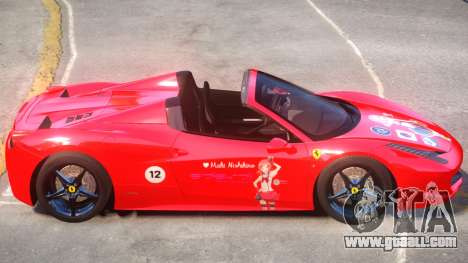 Ferrari 458 PJ for GTA 4