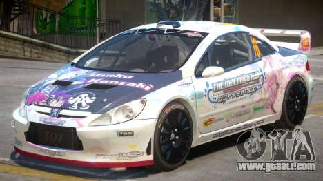 Peugeot 307 WRC PJ1 for GTA 4