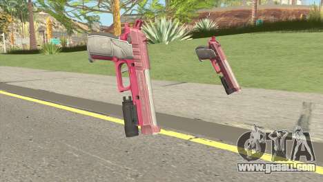 Hawk And Little Pistol GTA V (Pink) V4 for GTA San Andreas