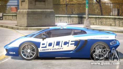 Pegassi Vacca Police V1 for GTA 4