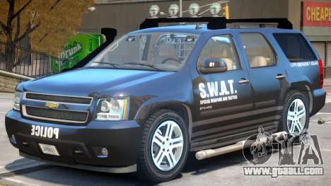 Chevrolet Tahoe V2 SWAT for GTA 4