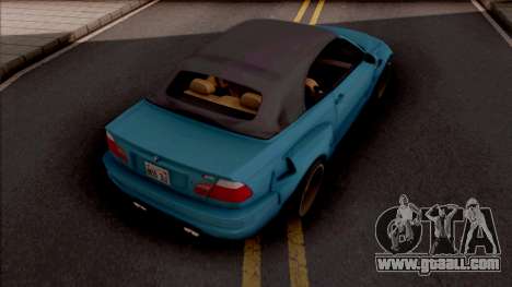 BMW M3 E46 Cabrio Widebody for GTA San Andreas