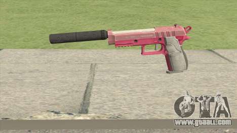 Hawk And Little Pistol GTA V (Pink) V6 for GTA San Andreas